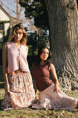 Annie Knit Vest in Blush - FINAL SALE