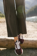 Steve Madden Campo Sneakers in Burgundy - FINAL SALE