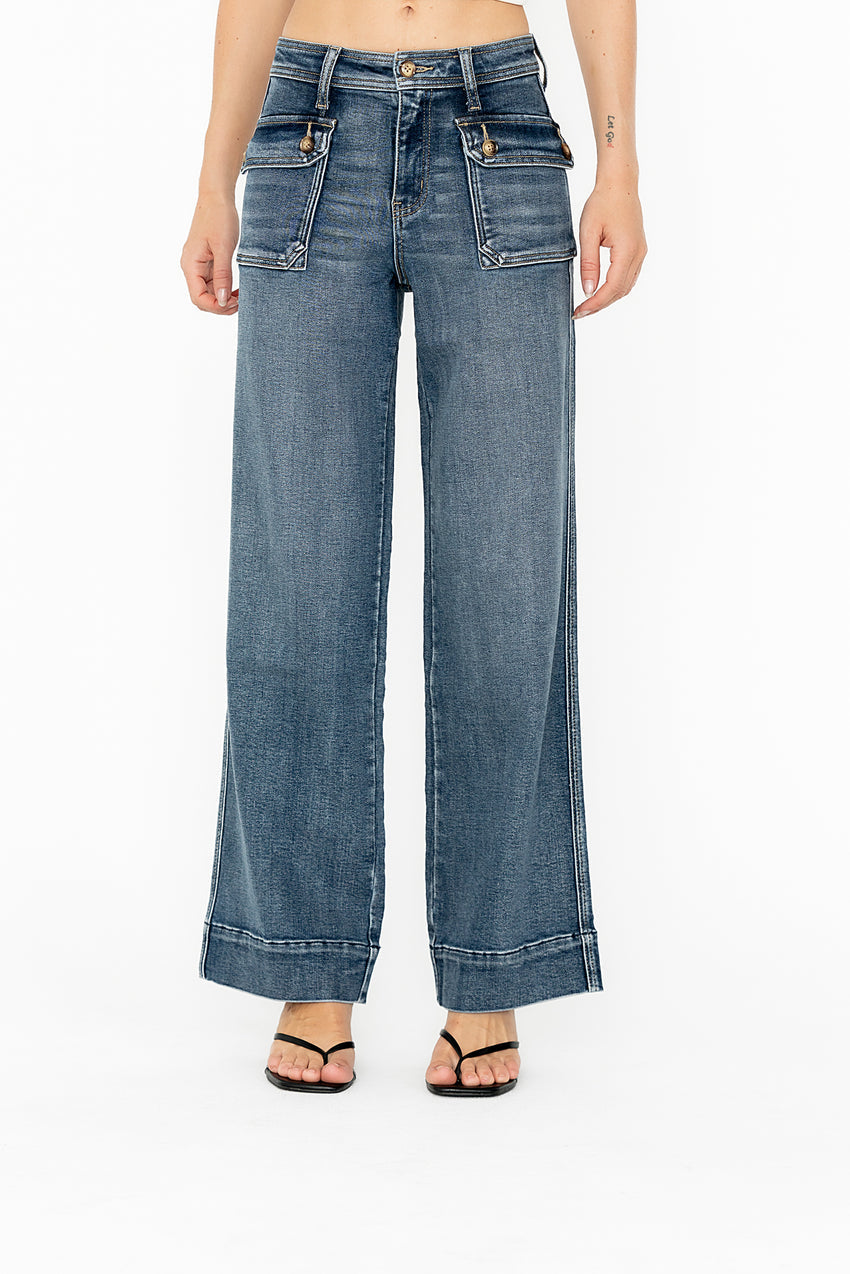 Cora Wide Leg Jeans - FINAL SALE