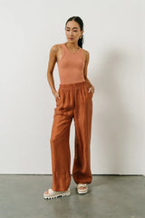 Jennilyn Pants in Terracotta - FINAL SALE