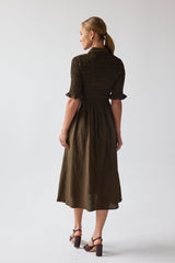 Jonas Gingham Midi Dress - FINAL SALE