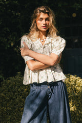 Denise Floral Blouse - FINAL SALE