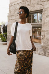 Miles Tee in Ivory - FINAL SALE