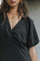 Maeve Midi Dress in Black - FINAL SALE