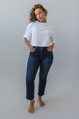 Maria Slim Straight Leg Jeans - FINAL SALE