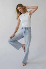Riley Dad Jeans in Light Wash - FINAL SALE