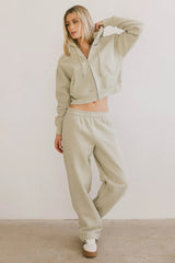 Ezra Zip Up in Sage - FINAL SALE