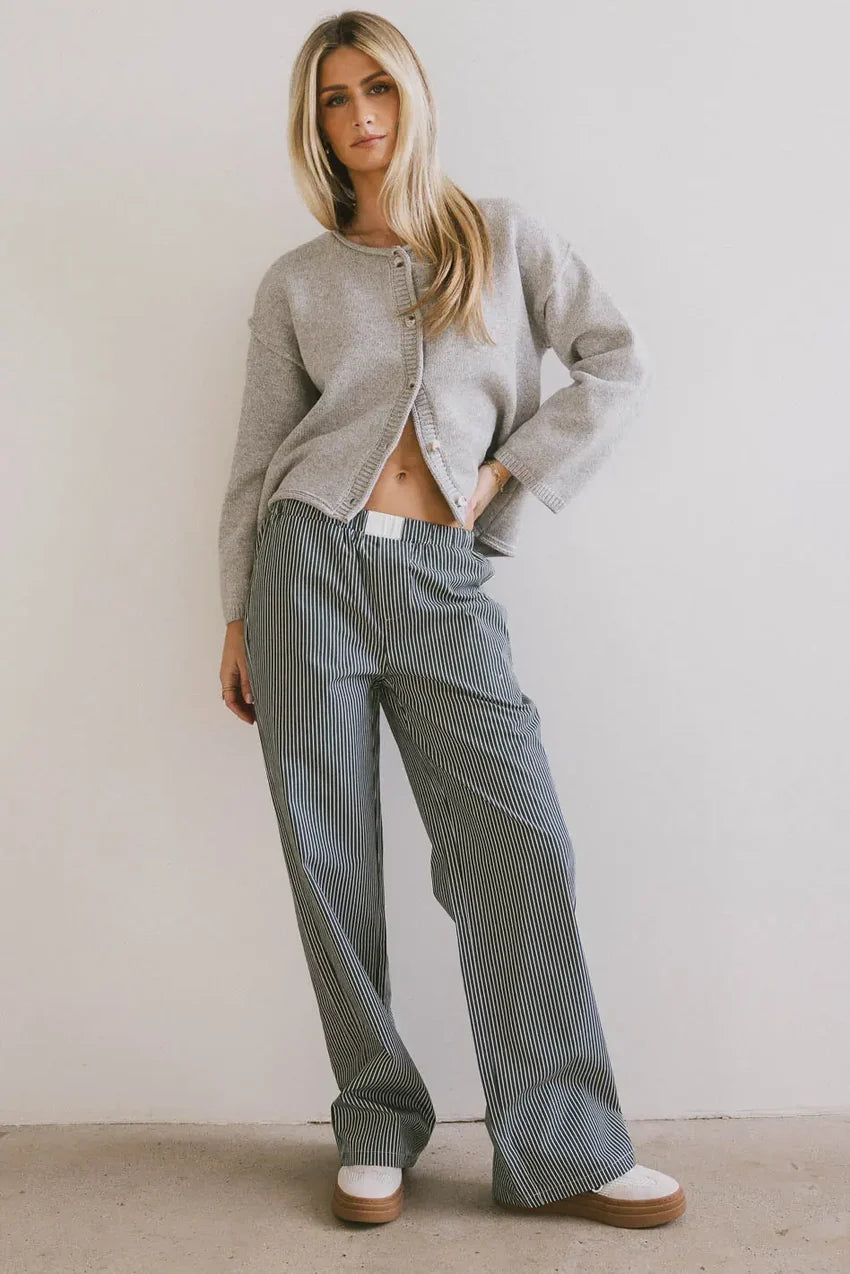 Marline Striped Boxer Pants - FINAL SALE