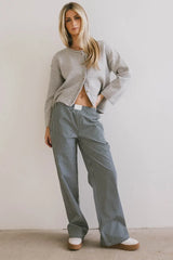 Marline Striped Boxer Pants - FINAL SALE