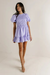 Akaiyah Smocked Mini Dress - FINAL SALE