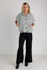 Sadie Knit Cardigan in Grey - FINAL SALE