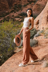 Jennilyn Pants in Terracotta - FINAL SALE