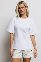 Kyleigh T-Shirt in Off White - FINAL SALE