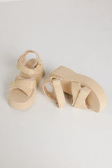 Seychelles Serenade Platform Sandals in Tan - FINAL SALE
