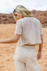 Leonie Crochet Cardigan - FINAL SALE
