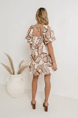 Island In The Sun Dress in Cream - FINAL SALE