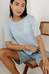 Miles Tee in Blue - FINAL SALE