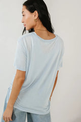 Miles Tee in Blue - FINAL SALE