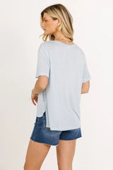 Miles Tee in Blue - FINAL SALE