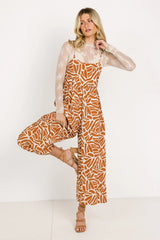 Dannika Printed Jumpsuit - FINAL SALE