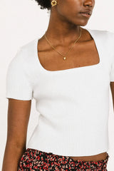 Cosette Top in Ivory - FINAL SALE