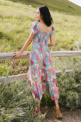 Skipper Tropical Midi Dress - FINAL SALE