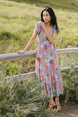 Skipper Tropical Midi Dress - FINAL SALE