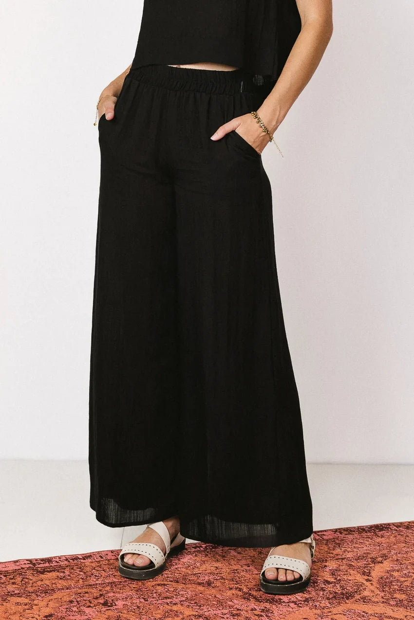 Maren Pants in Black - FINAL SALE