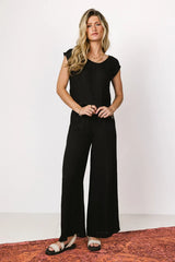Maren Top in Black - FINAL SALE