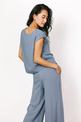 Maren Top in Slate - FINAL SALE