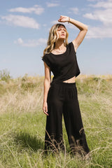 Maren Top in Black - FINAL SALE