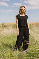 Maren Pants in Black - FINAL SALE