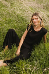 Maren Top in Black - FINAL SALE