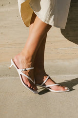 Steve Madden Jessa Leather in White - FINAL SALE