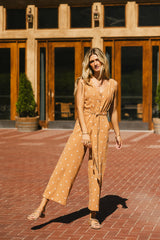 Mackie Embroidered Jumpsuit - FINAL SALE