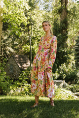 Celine Floral Wrap Dress - FINAL SALE