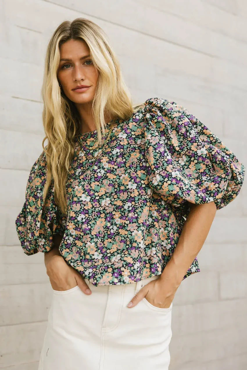 Odelia Floral Blouse - FINAL SALE