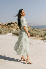 Nadia Smocked Midi Dress - FINAL SALE