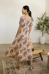 Keiko Floral Midi Dress - FINAL SALE