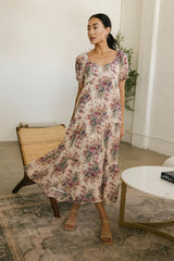 Keiko Floral Midi Dress - FINAL SALE