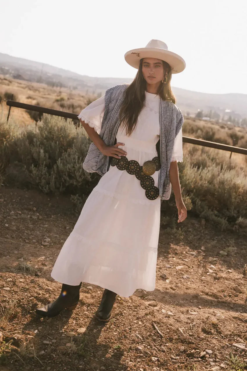 Berenice Eyelet Lace Dress - FINAL SALE
