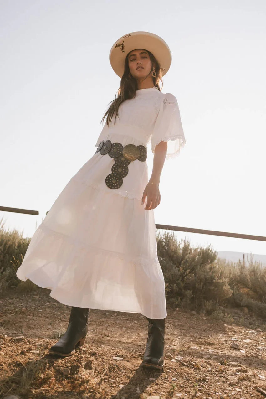 Berenice Eyelet Lace Dress - FINAL SALE