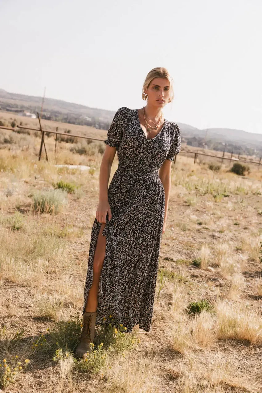 Margaret Floral Midi Dress - FINAL SALE
