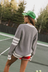 Aurelia Knit Cardigan in Grey - FINAL SALE
