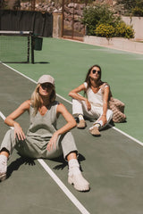 Marie Jumpsuit in Green - FINAL SALE