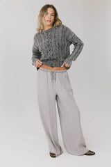 Marquette Cable Knit Sweater - FINAL SALE