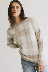 Emilee Plaid Sweater - FINAL SALE