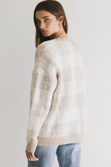 Emilee Plaid Sweater - FINAL SALE