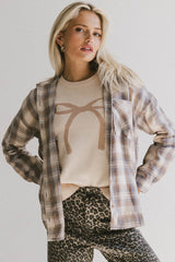 Franky Plaid Flannel Button Up - FINAL SALE