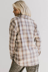 Franky Plaid Flannel Button Up - FINAL SALE